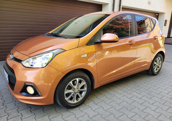 Hyundai i10 cena 34900 przebieg: 75380, rok produkcji 2015 z Warszawa małe 529